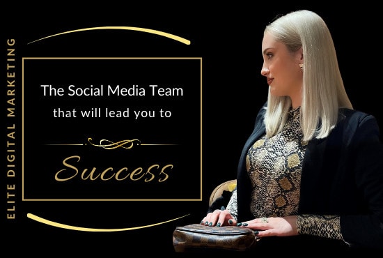I will be your social media manager and content creator