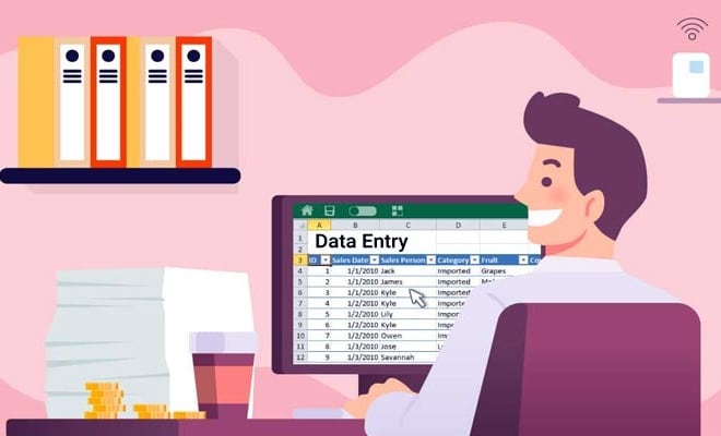 I will be your virtual assistant for data entry, logo design