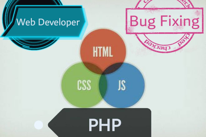 I will be your web developer,do web design and website bug fixing