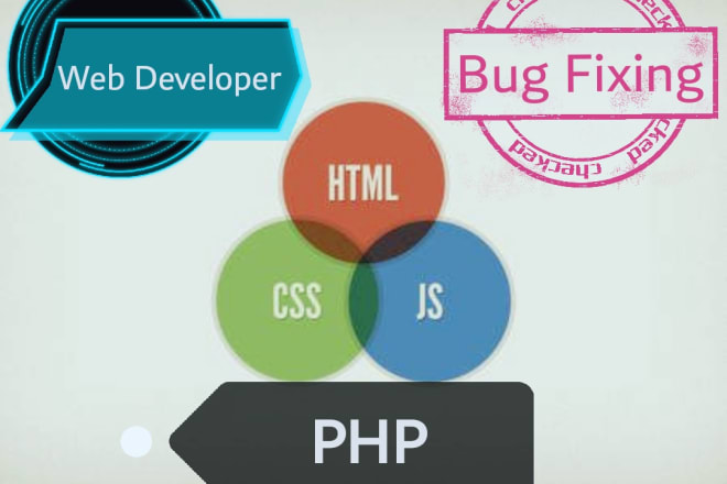 I will be your web developer,do web design and website bug fixing