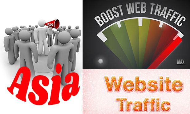 I will boost google asia traffic organic keyword targeted SEO