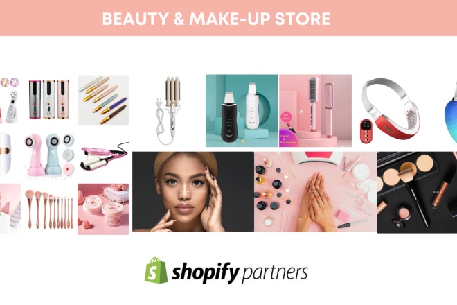I will build a beauty niche shopify dropshipping store