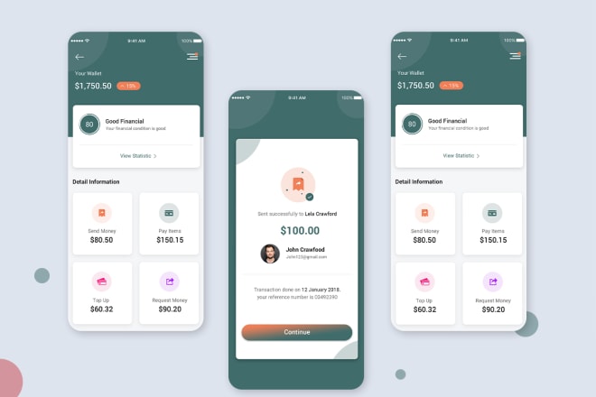I will build a hybrid mobile app ui using react native