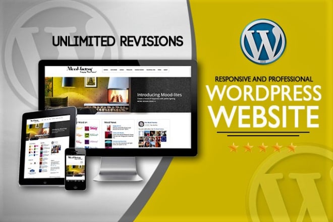 I will build wordpress website design or modern wordpress or wordpress website