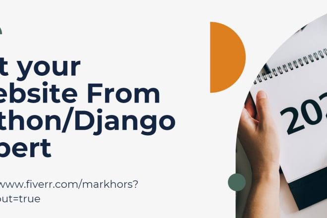 I will built website as python,django expert