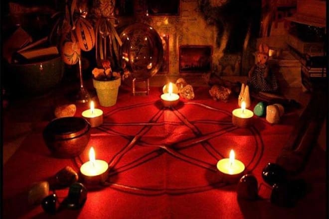 I will cast powerful black magic spells and binding for desire