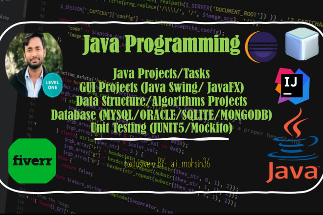 I will code java programming assignments, javafx and java swing projects