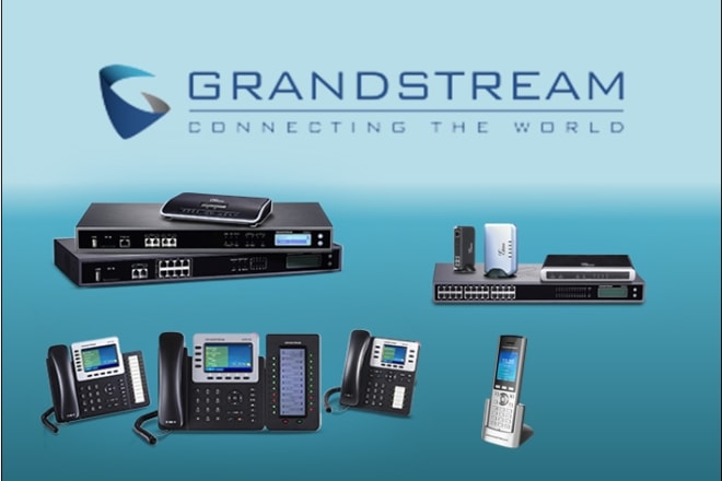 I will configure grandstream IP pbx, IP phones, e1 gateways