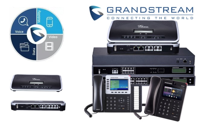 I will configure grandstream IP pbx system