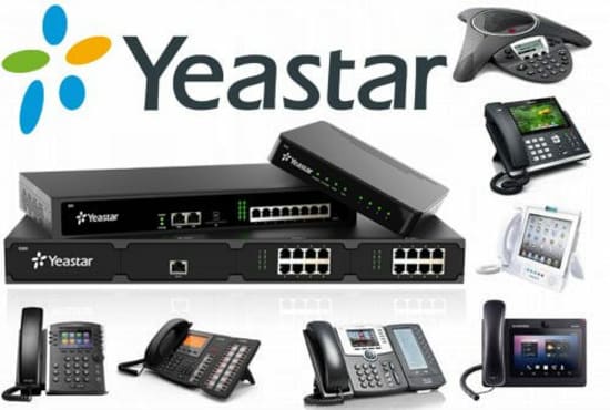 I will configure yeastar IP pbx system