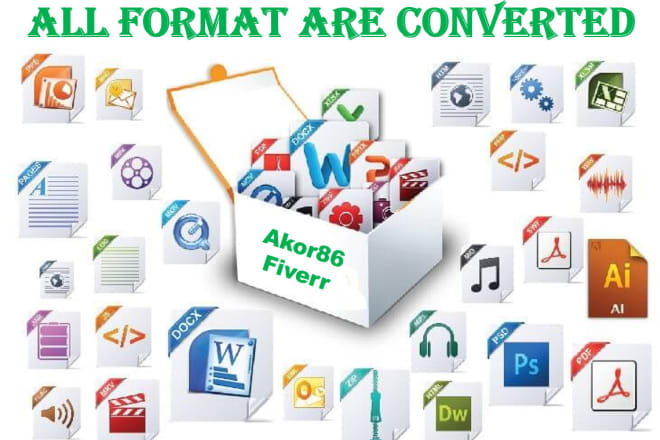I will convert any audio video multimedia format