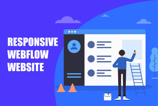 I will convert your design to a responsive webflow website