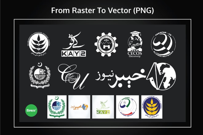 I will convert your logo to vector, vector tracing service