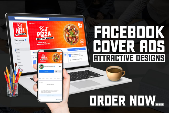 I will create a facebook cover photo banner design