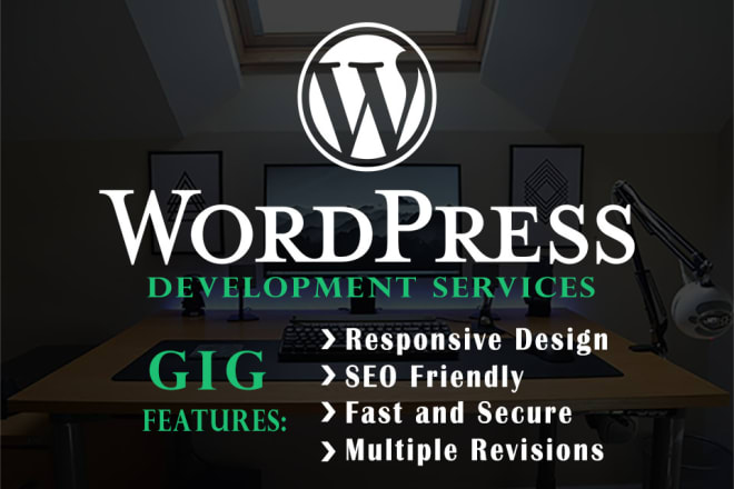 I will create a mobile friendly wordpress website with SEO
