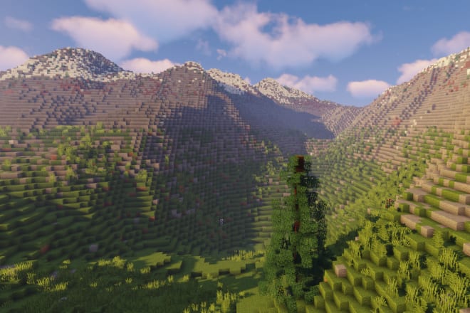 I will create a spectacular minecraft custom terrain