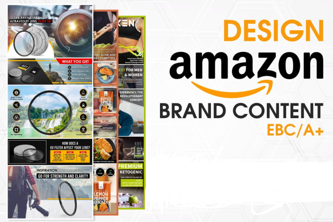 I will create amazon ebc enhanced brand content a plus pages