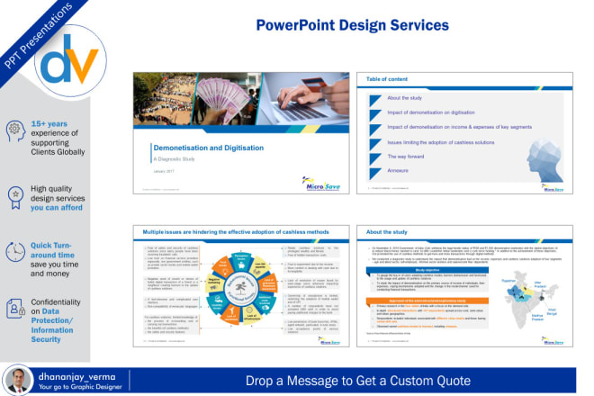 I will create an engaging business presentation