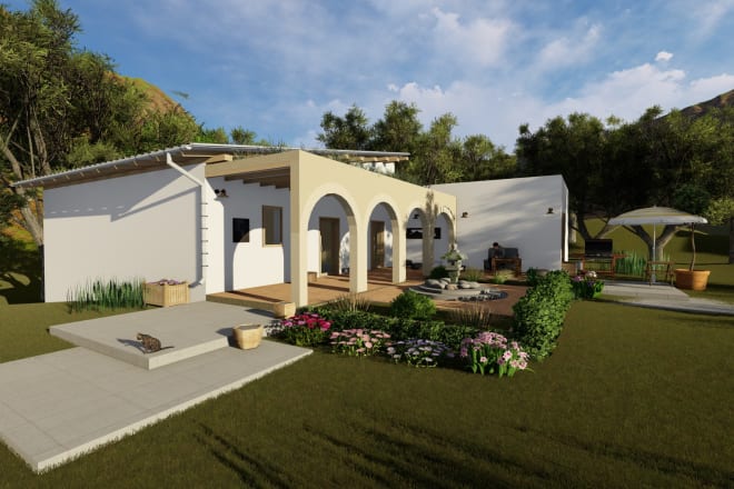 I will create and render 3d architectural, landscape and interior models