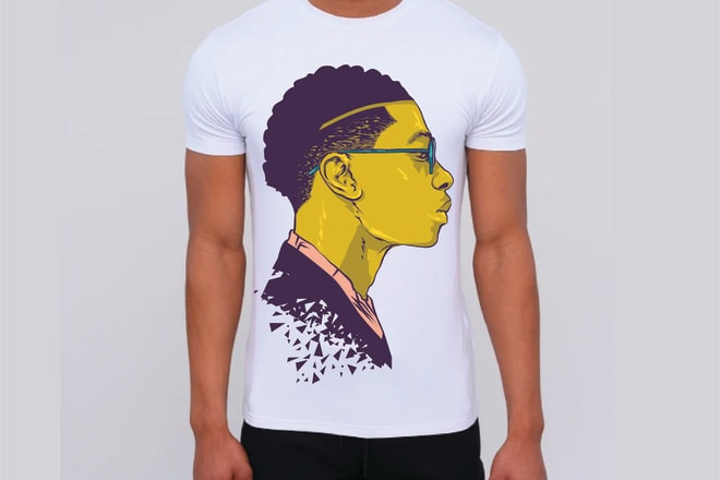I will create attractive graphic t shirt design within 24 hours
