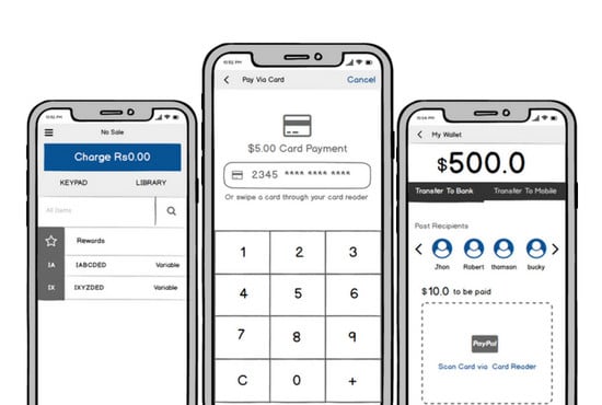 I will create beautiful wireframes for mobile and web apps