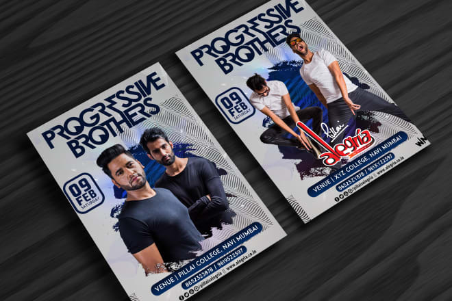 I will create concept posters and flyers for any events