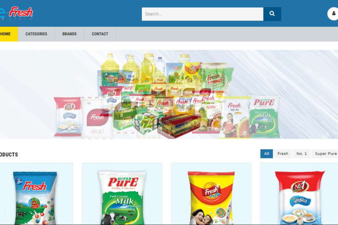 I will create custom ecommerce application