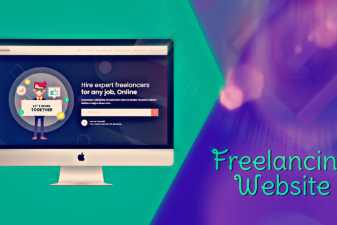 I will create freelancing marketplace website