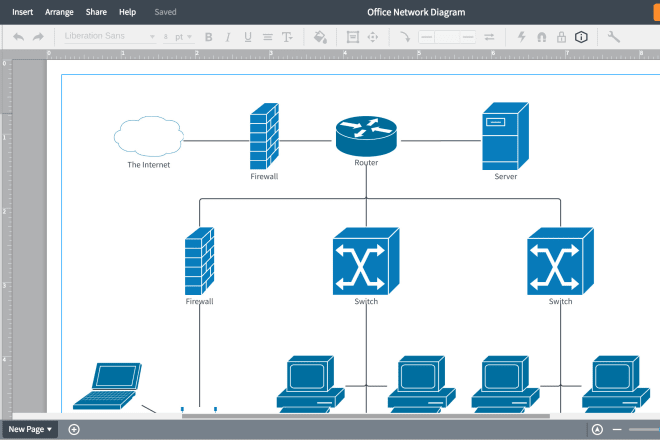 I will create or recreate your diagrams in visio