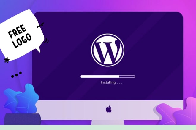 I will create responsible sites in wordpress with free logo