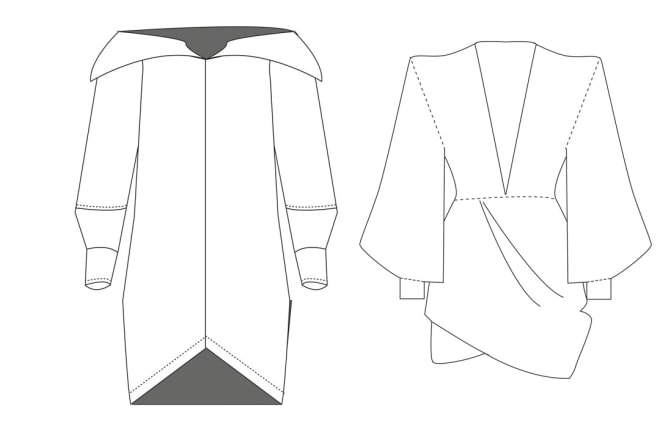 I will create techpack for manufacturing and fashion technical flat