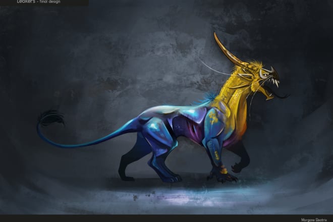 I will create you unique creature design