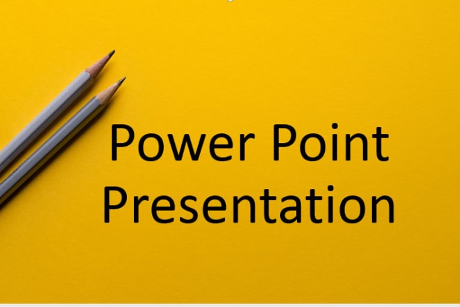 I will create your powerpoint presentation, google slides in 10 hours