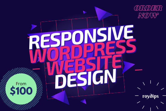I will customize, redesign, develop responsive wordpress website