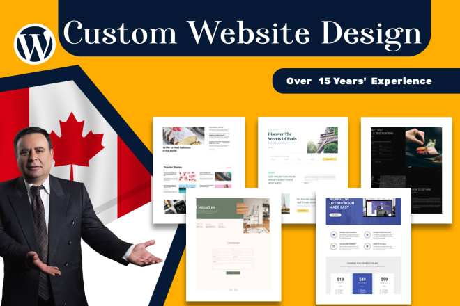 I will design a beautiful SEO based wordpress website