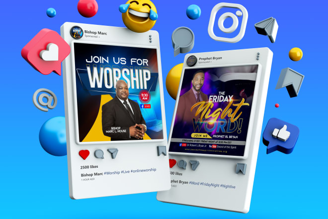 I will design an extraordinary online flyer or social media flyer