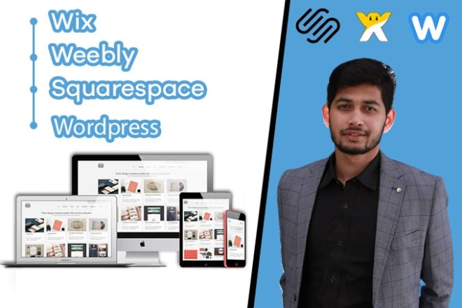 I will design and redesign wix, squarespace, and weebly website