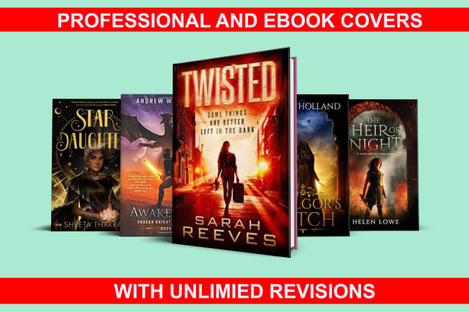 I will design competent and top notch book and ebook cover