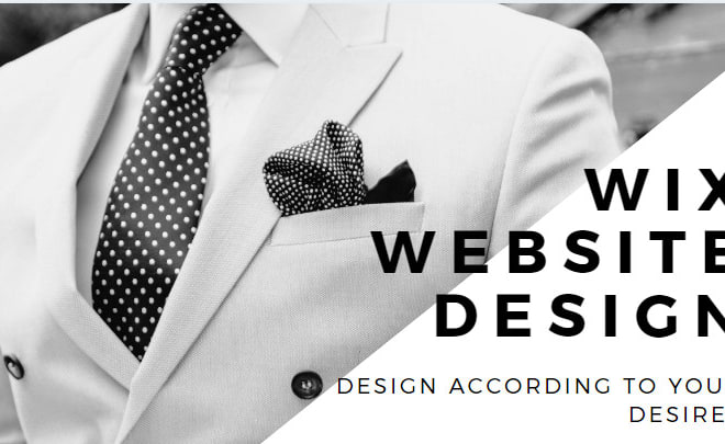 I will design, create and edit your website on wix