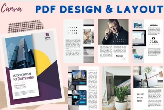 I will design ebook in canva