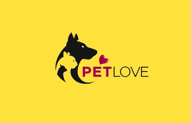 I will design flat minimalist logo with copyrights