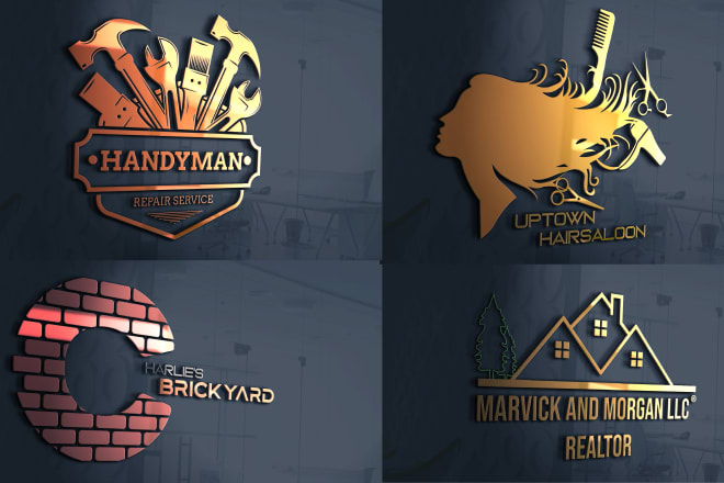 I will design minimalist logo for your new company