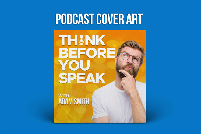 I will design podcast cover art, podcast artwork