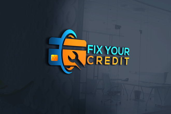 I will design professional credit repair consulting and financial logo