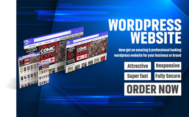 I will design, redesign, or fix a wordpress business website