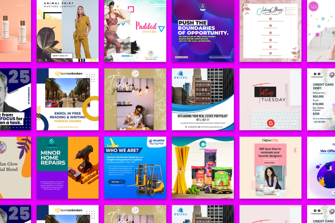 I will design social media posts or stories