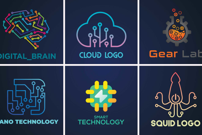 I will design technology, security, software, tech, cloud, and crypto logo