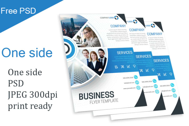 I will design unique amazing flyer design