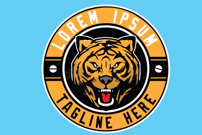 I will design wonderful tiger and lion head mascot logo for you