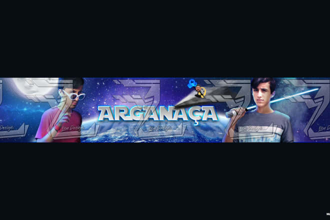 I will design you a youtube banner